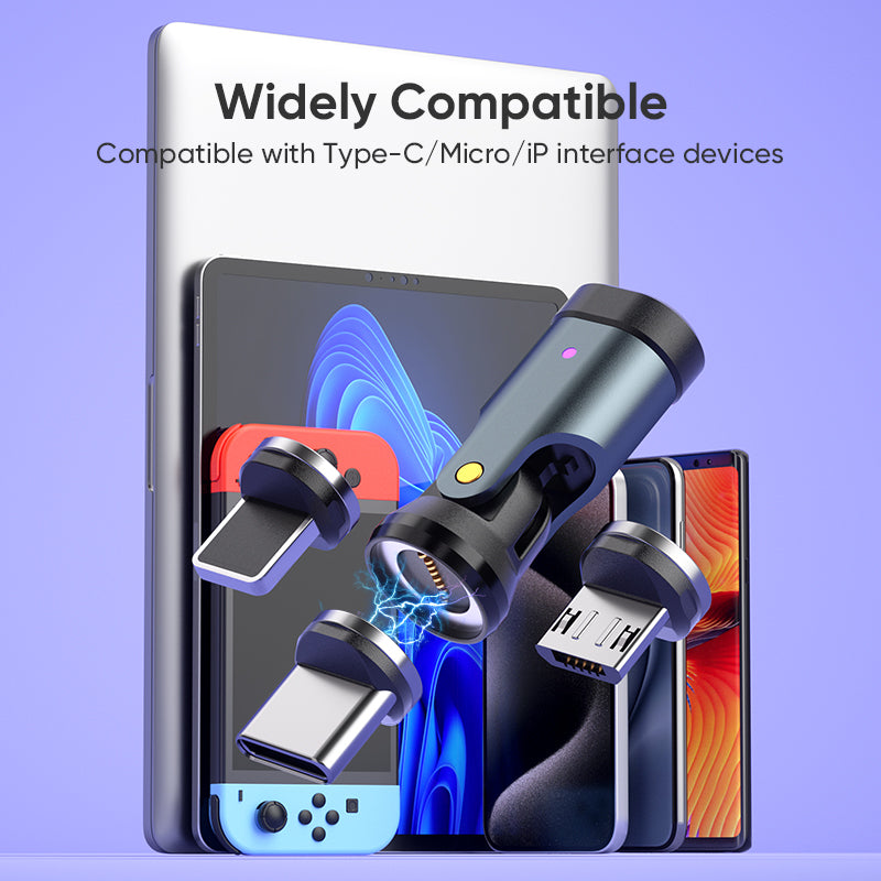The Astra USB C Magnetic Adapter 180 Degree 240W PD Swivel Magnet Charging Adapter