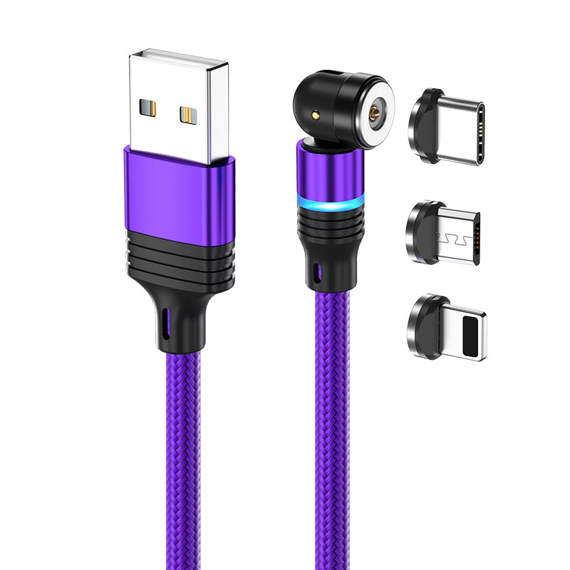 Stella 2m Magnetic Fast Charging Data Cable. 3 Amp Fast Charge.