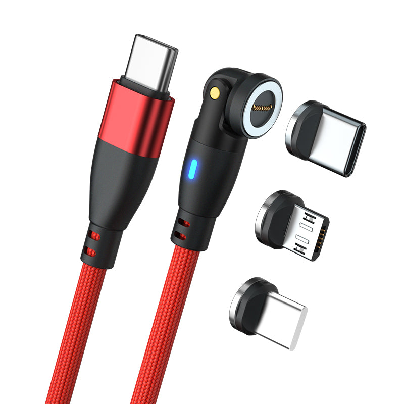 Couples Type C Mixed Pack - 3 Cables + 4 Plugs. Fast Charge up to 5A, 1 x 2m, 2 x 1m.