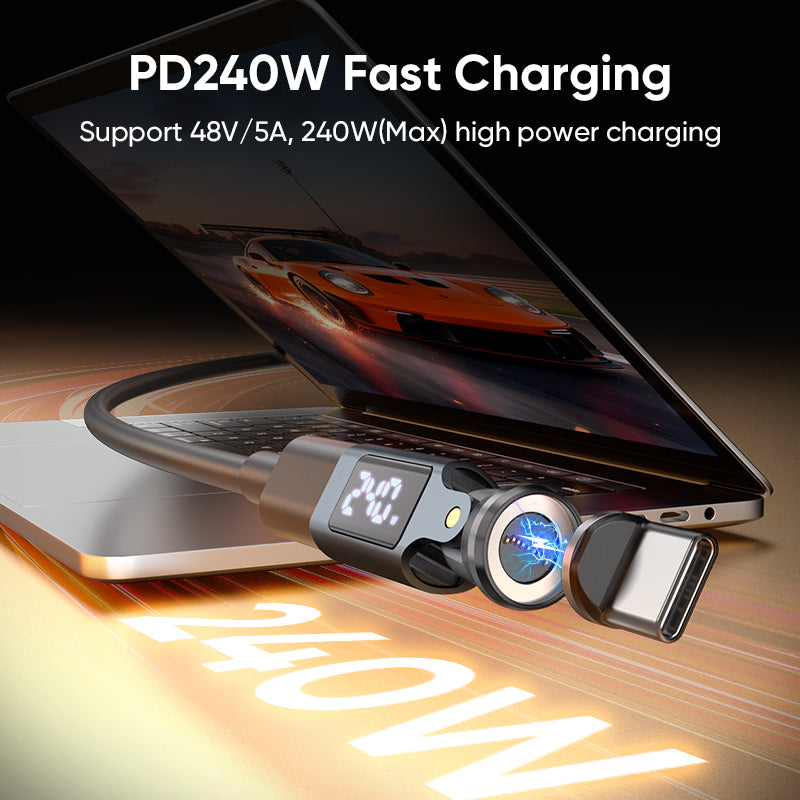 The Astra LIVE USB-C Magnetic Adapter 540° 240W