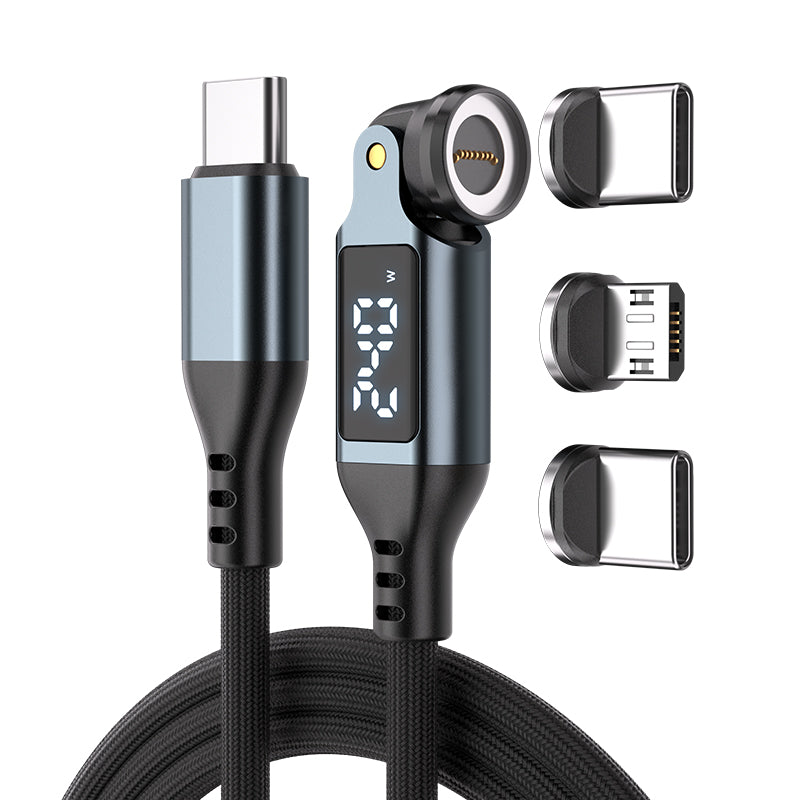 Orion Live 240W Type C.  540° LED Display 1m Data/Charge Magnetic Cable.