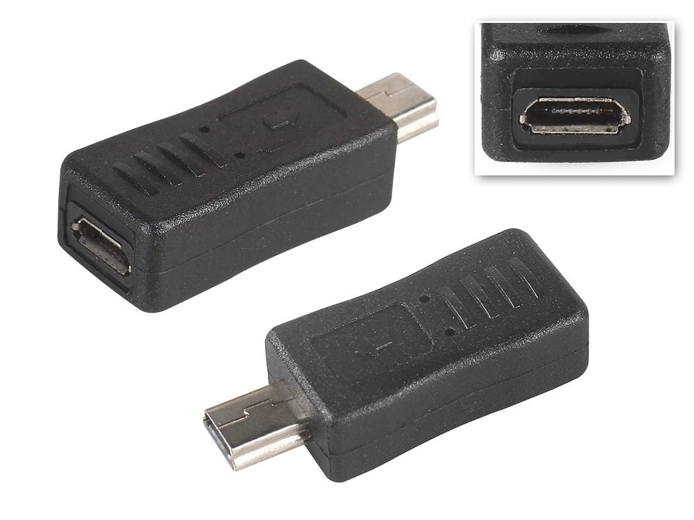Mini USB male to micro US adapter – Thors Goods