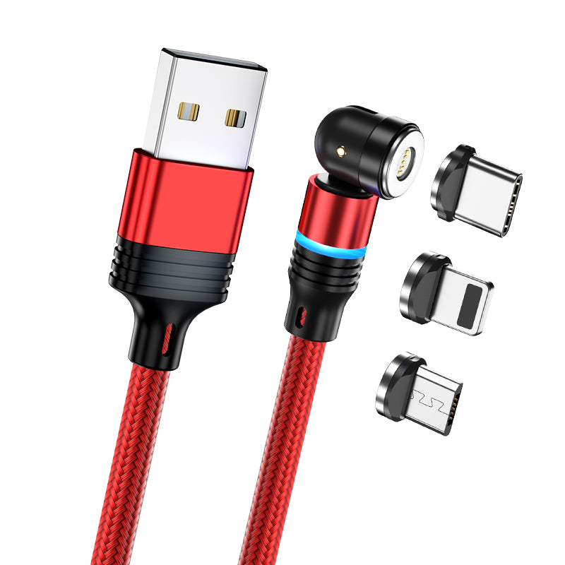 Family Deal - 4 x 1m Stella Data/Charge Magnetic Cable. 3A Fast Charging Capable.