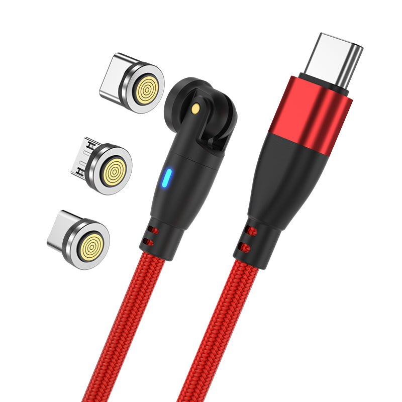 Orion Type C. Swivel and pivot - 1m - 60W Data/Charge Magnetic Cable. Fast Charging Capable