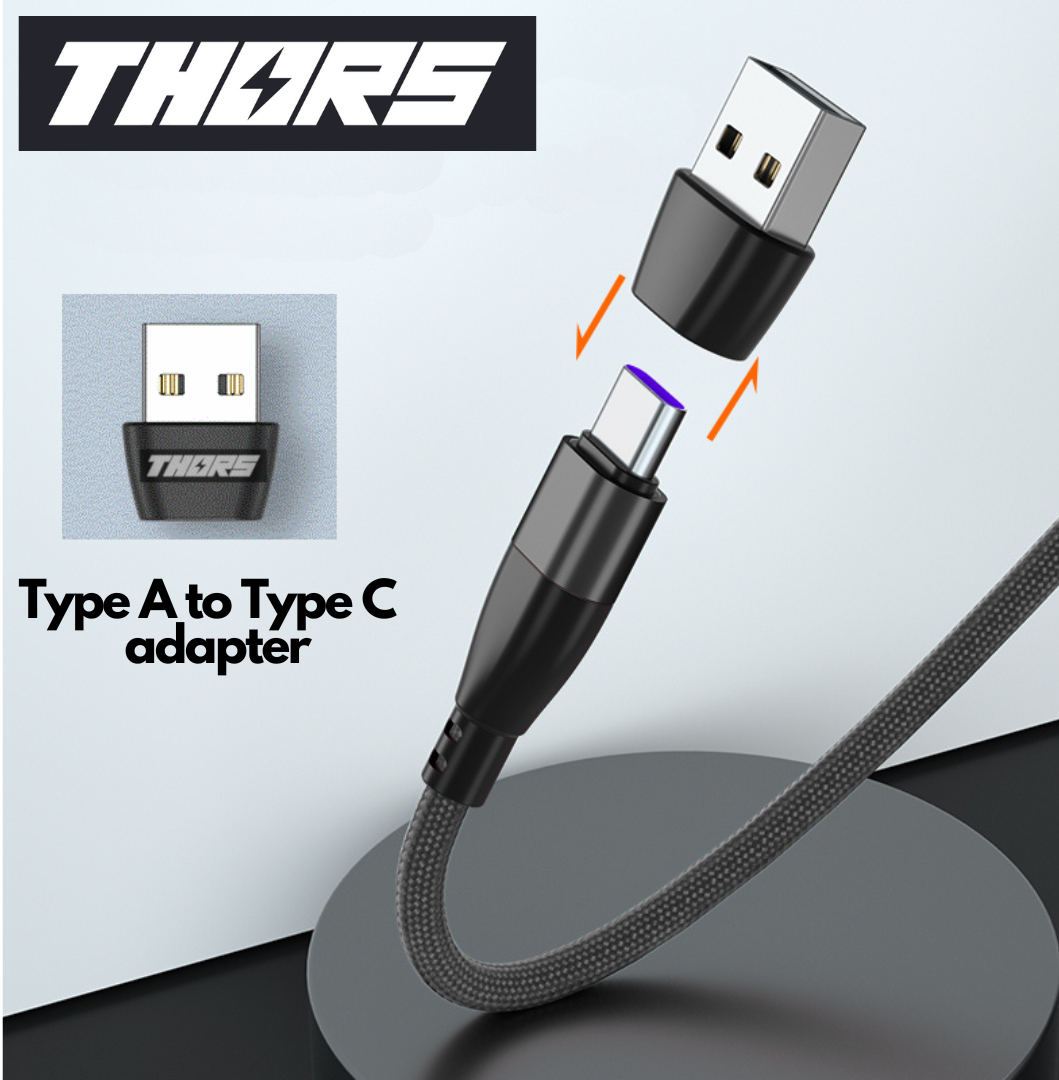 Adapter Type C to Type A 1m - 60W or 2m - 100W