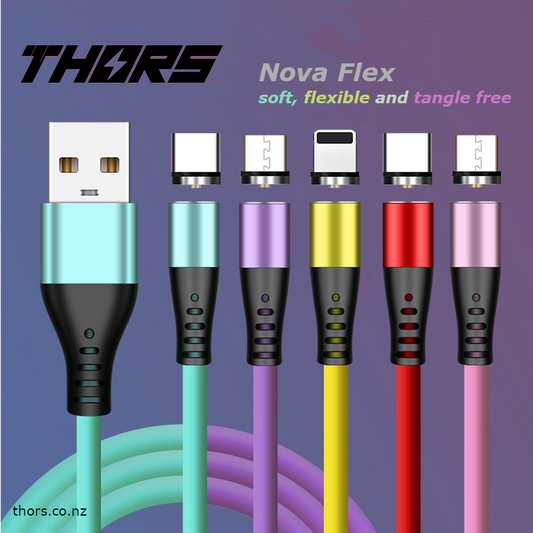 Family Pack - Nova Flex  - 2 x 2m, 2 x 1m + 6 plugs!